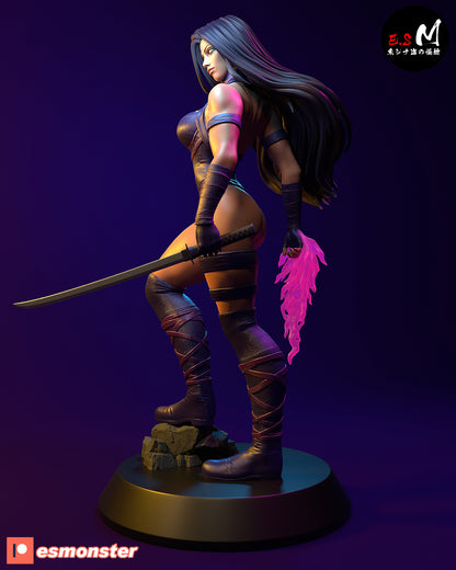 Psylocke Statue