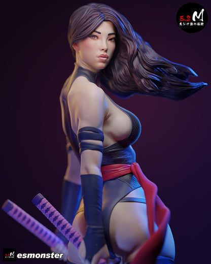 Psylocke V2 Statue