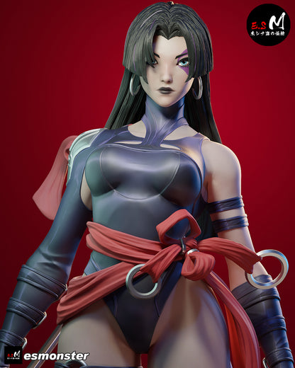 Psylocke V3 Statue