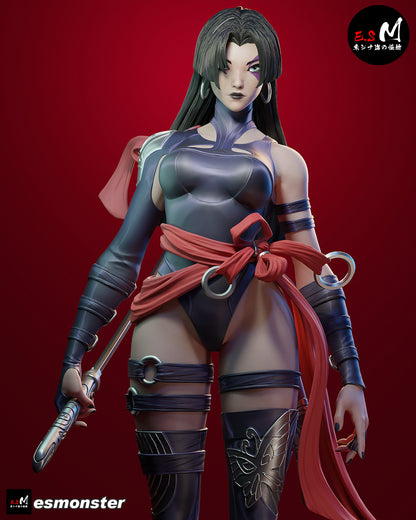 Psylocke V3 Statue