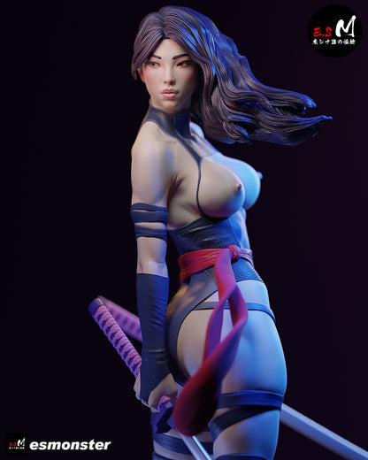 Psylocke V2 Statue