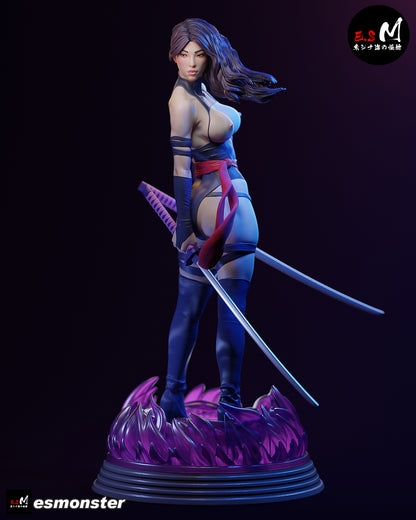 Psylocke V2 Statue