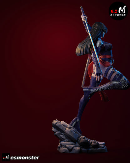 Psylocke V3 Statue