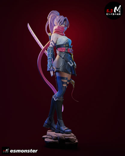 Psylocke Statue