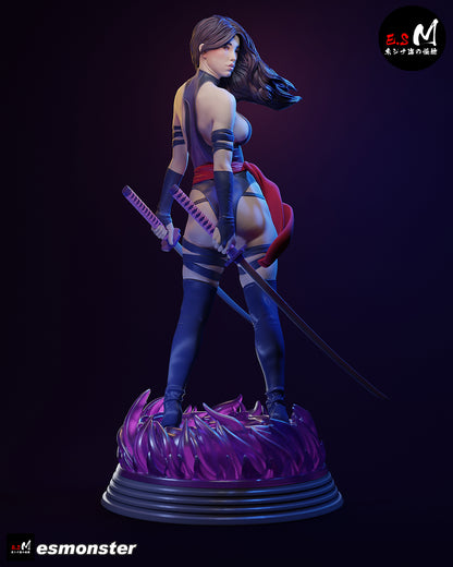 Psylocke V2 Statue