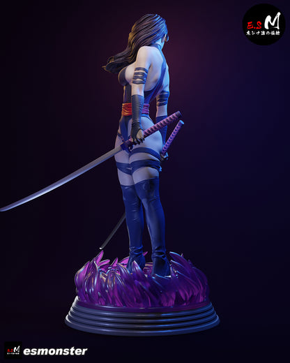 Psylocke V2 Statue