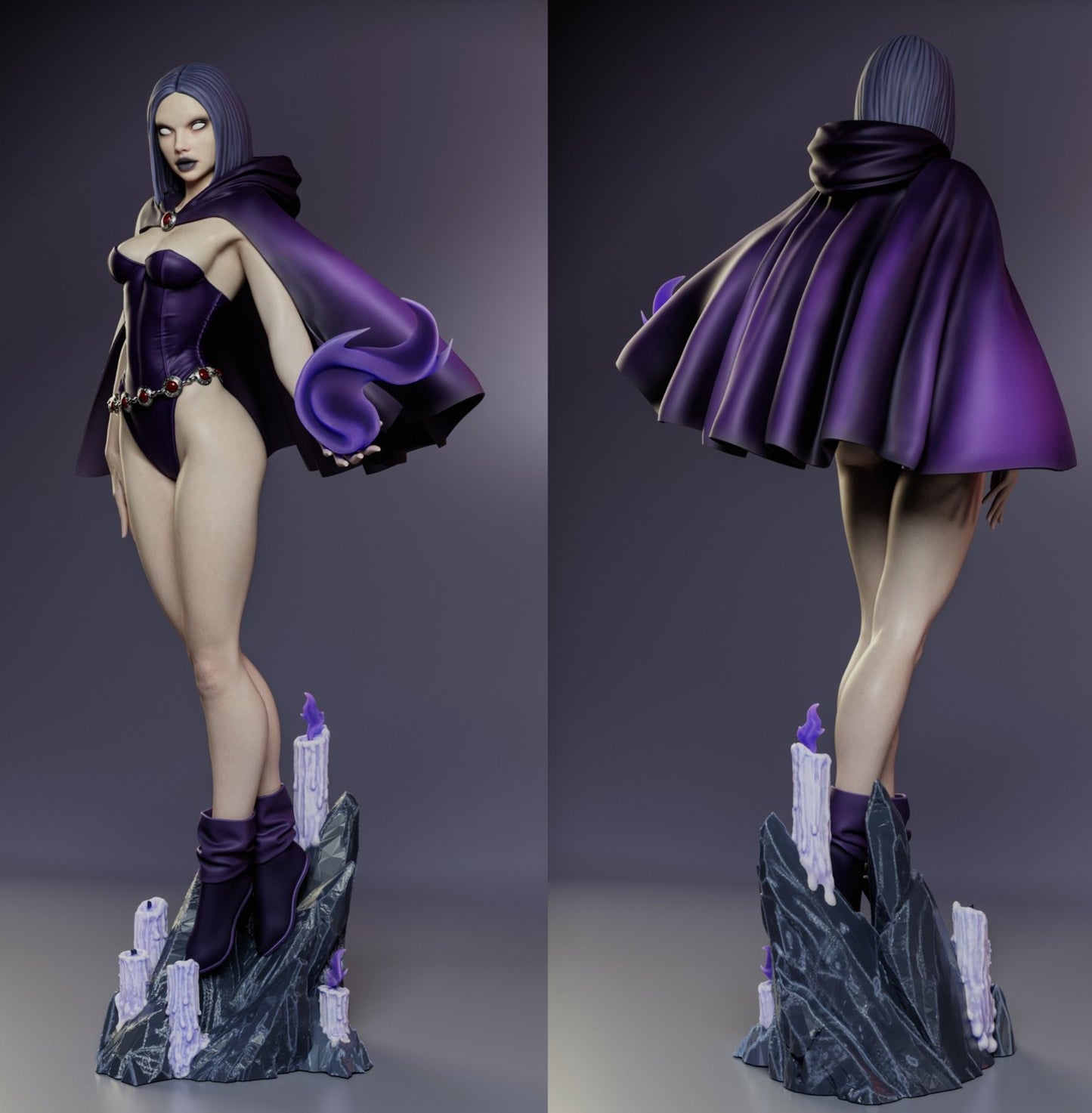 Raven Statue