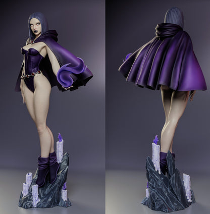 Raven Statue