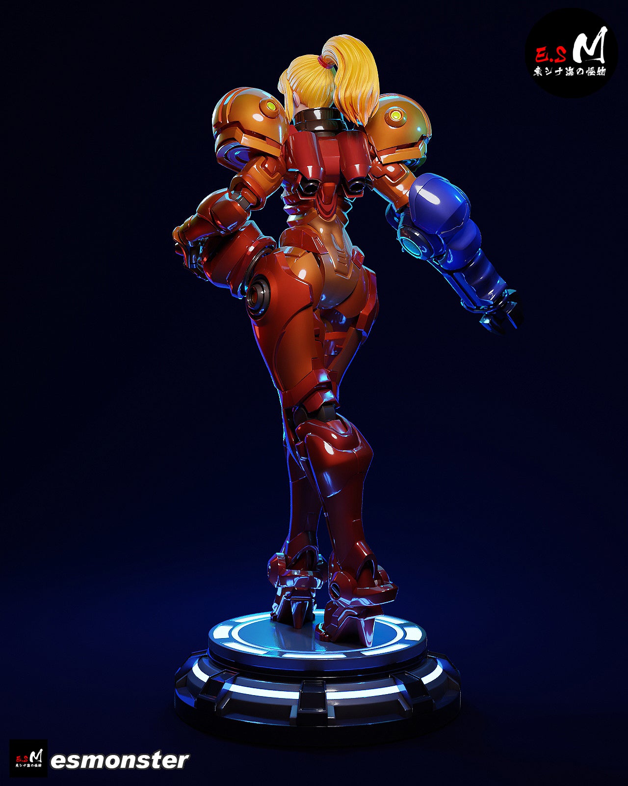 Samus Aran (Power Suit) Statue