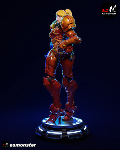 Samus Aran (Power Suit) Statue