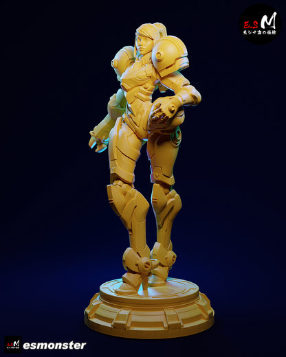 Samus Aran (Power Suit) Statue