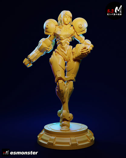 Samus Aran (Power Suit) Statue