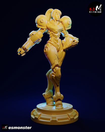 Samus Aran (Power Suit) Statue