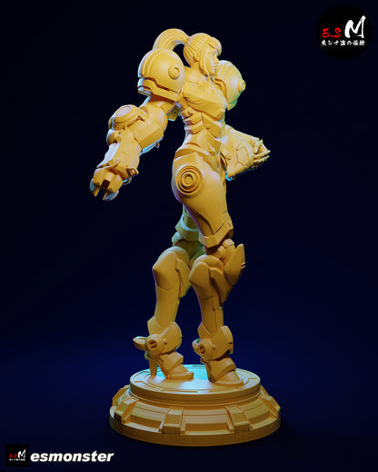 Samus Aran (Power Suit) Statue