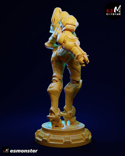 Samus Aran (Power Suit) Statue
