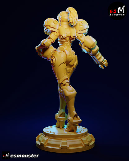 Samus Aran (Power Suit) Statue