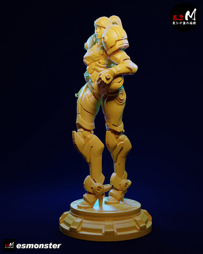 Samus Aran (Power Suit) Statue