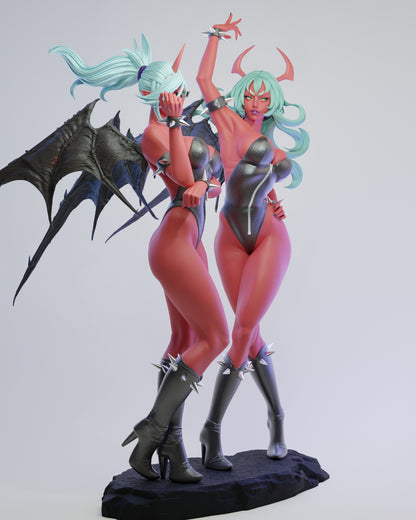 Scanty & Kneesocks Statue
