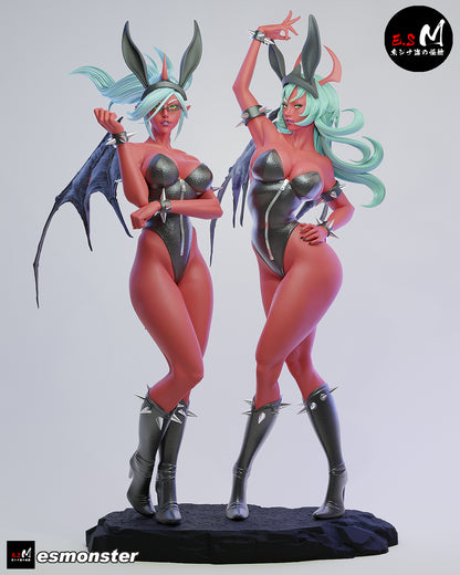 Scanty & Kneesocks Statue