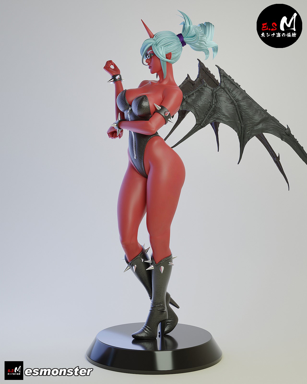 Scanty & Kneesocks Statue