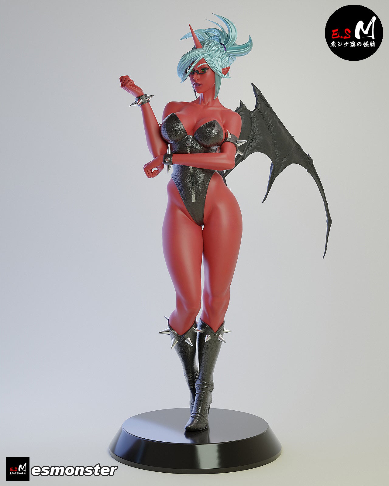 Scanty & Kneesocks Statue