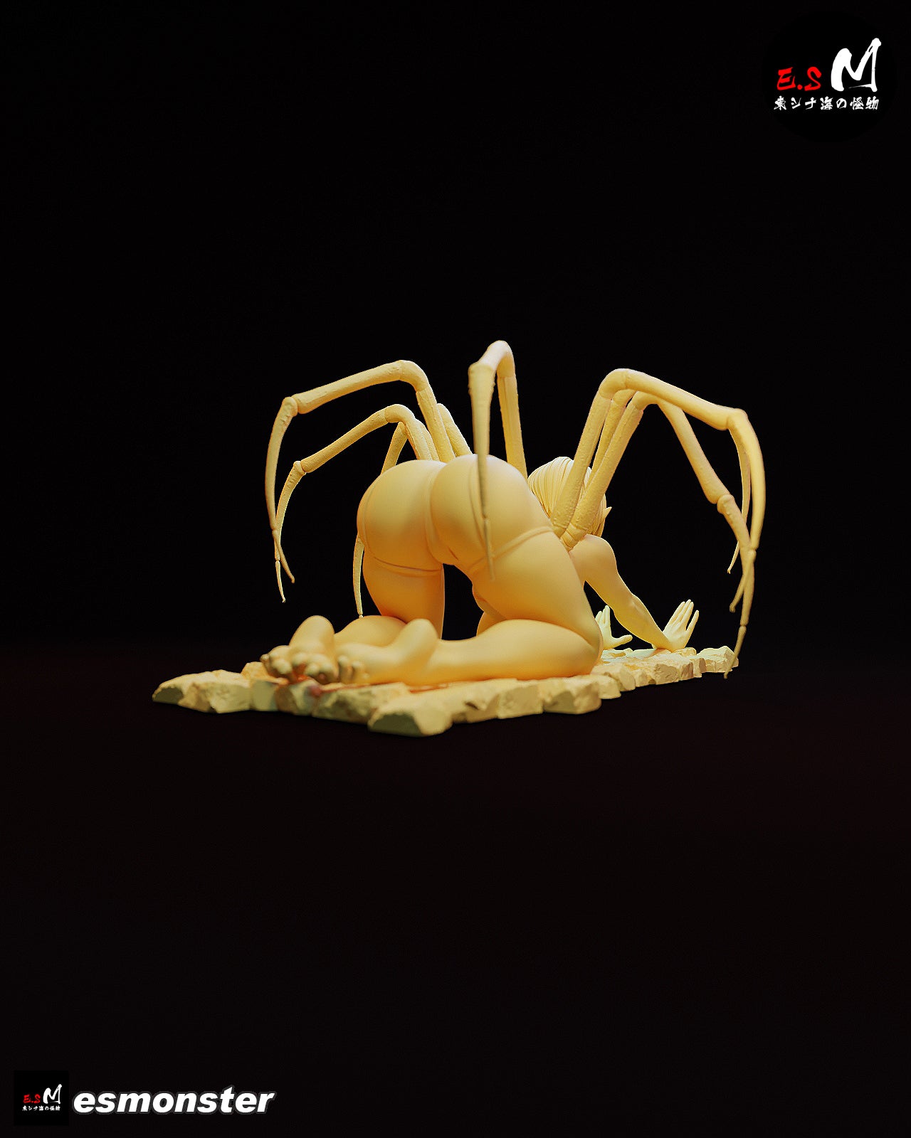 Spider Demon Statue 3D-Printed Kit