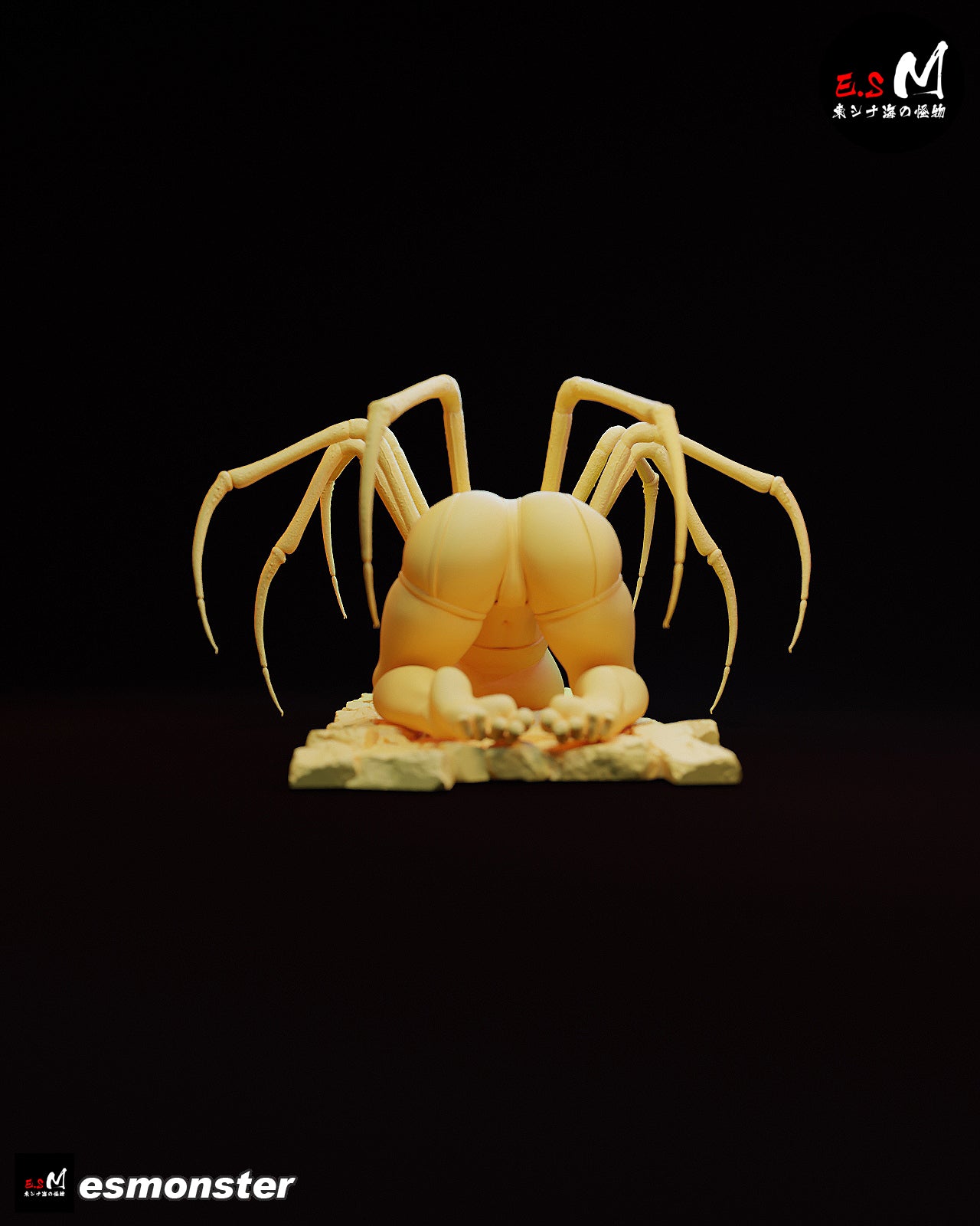 Spider Demon Statue 3D-Printed Kit