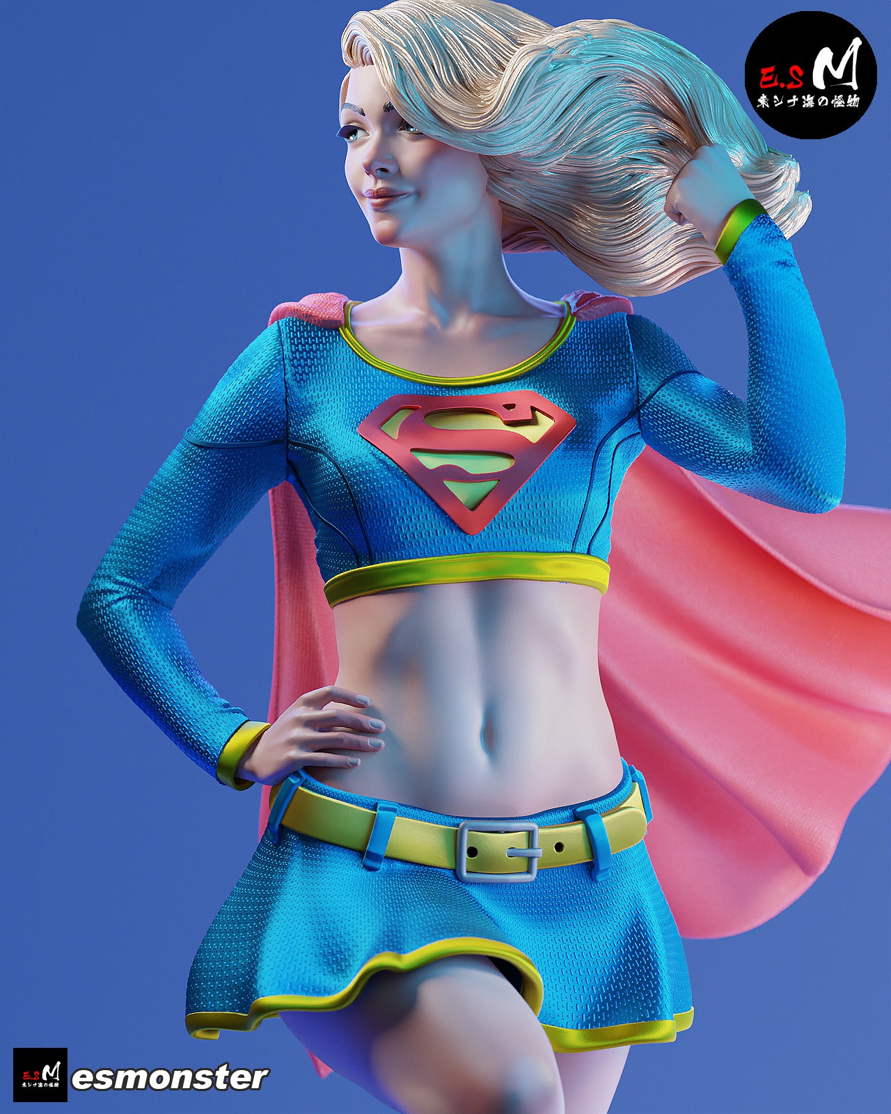 Supergirl Statue
