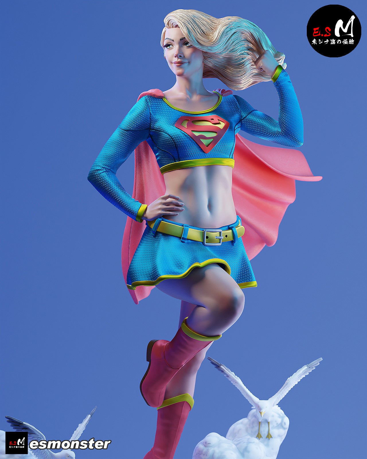 Supergirl Statue