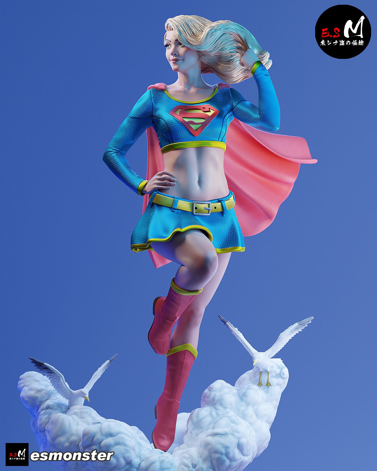 Supergirl Statue