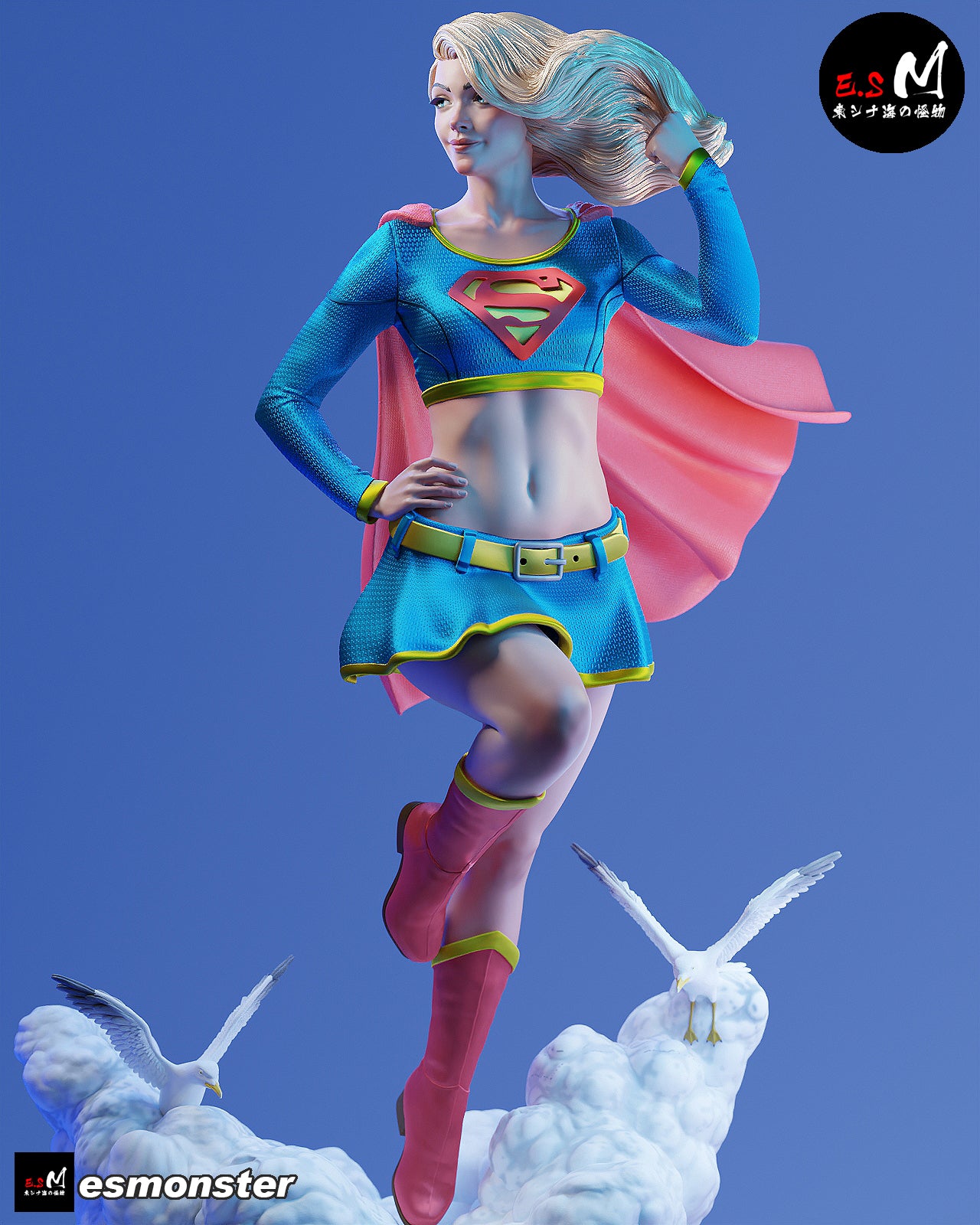 Supergirl Statue