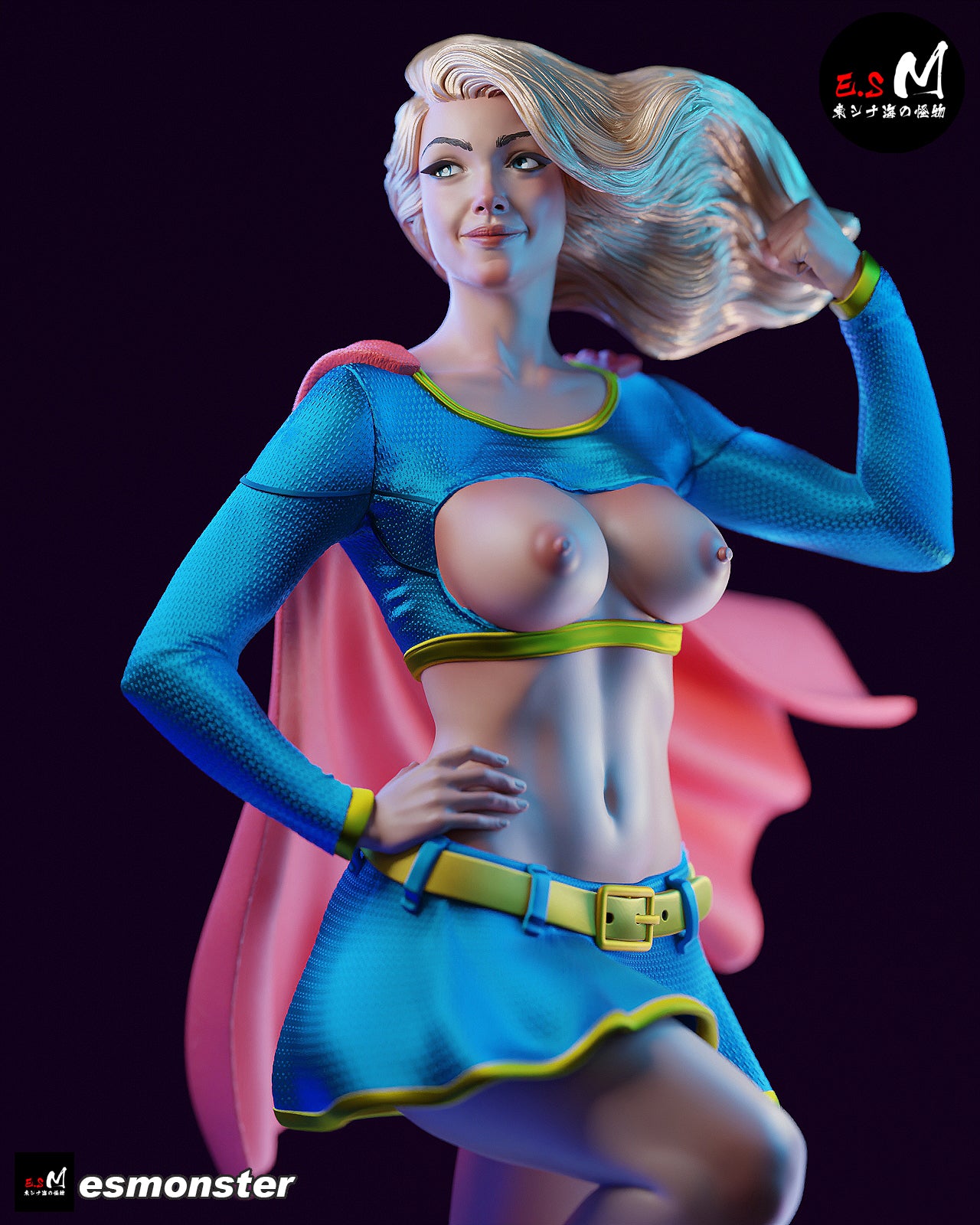 Supergirl Statue