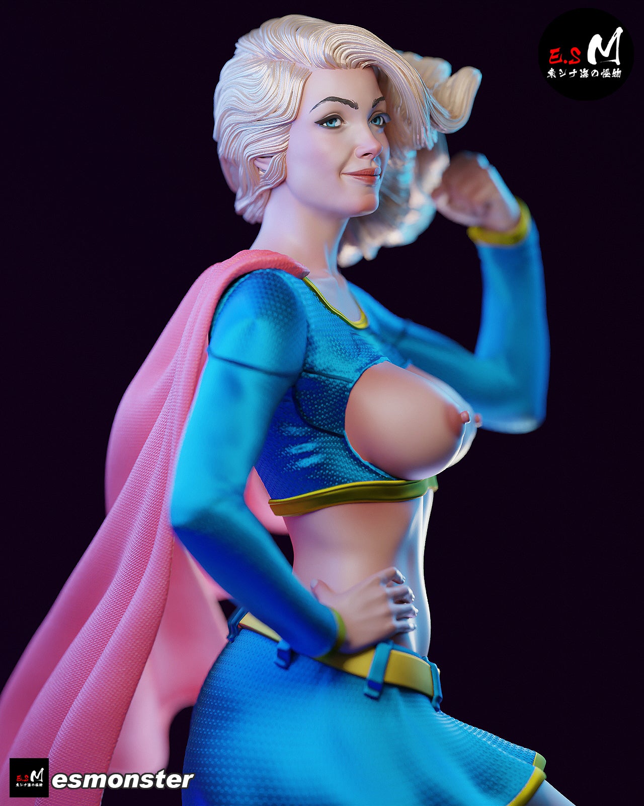 Supergirl Statue