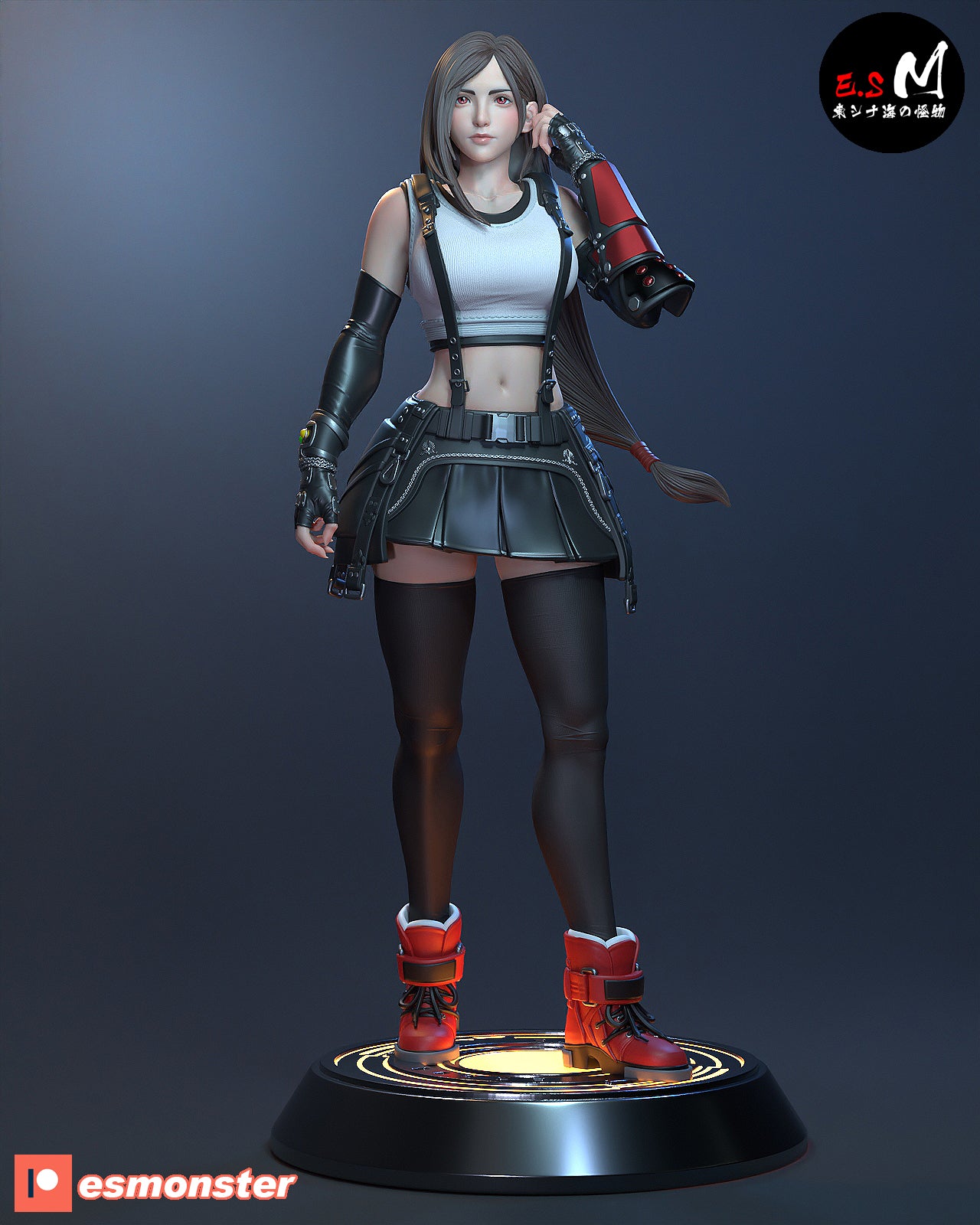 Tifa Lockhart Statue
