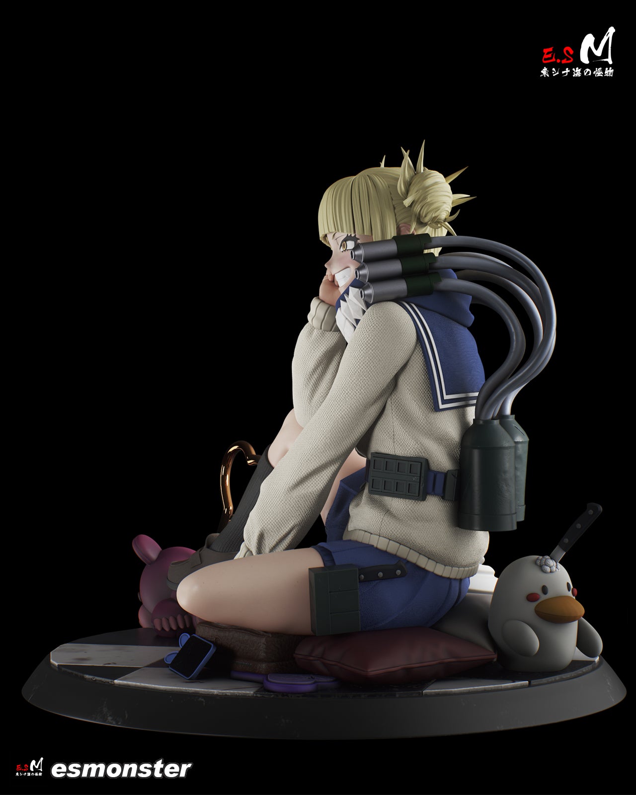 Toga Himiko Statue 3D-Printed Kit