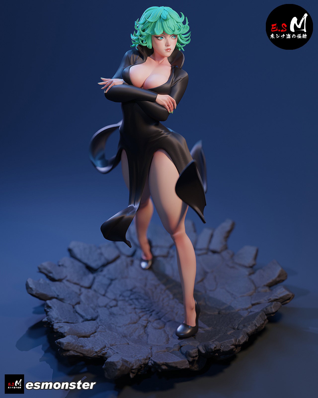 Tornado Statue 3D-Printed Kit