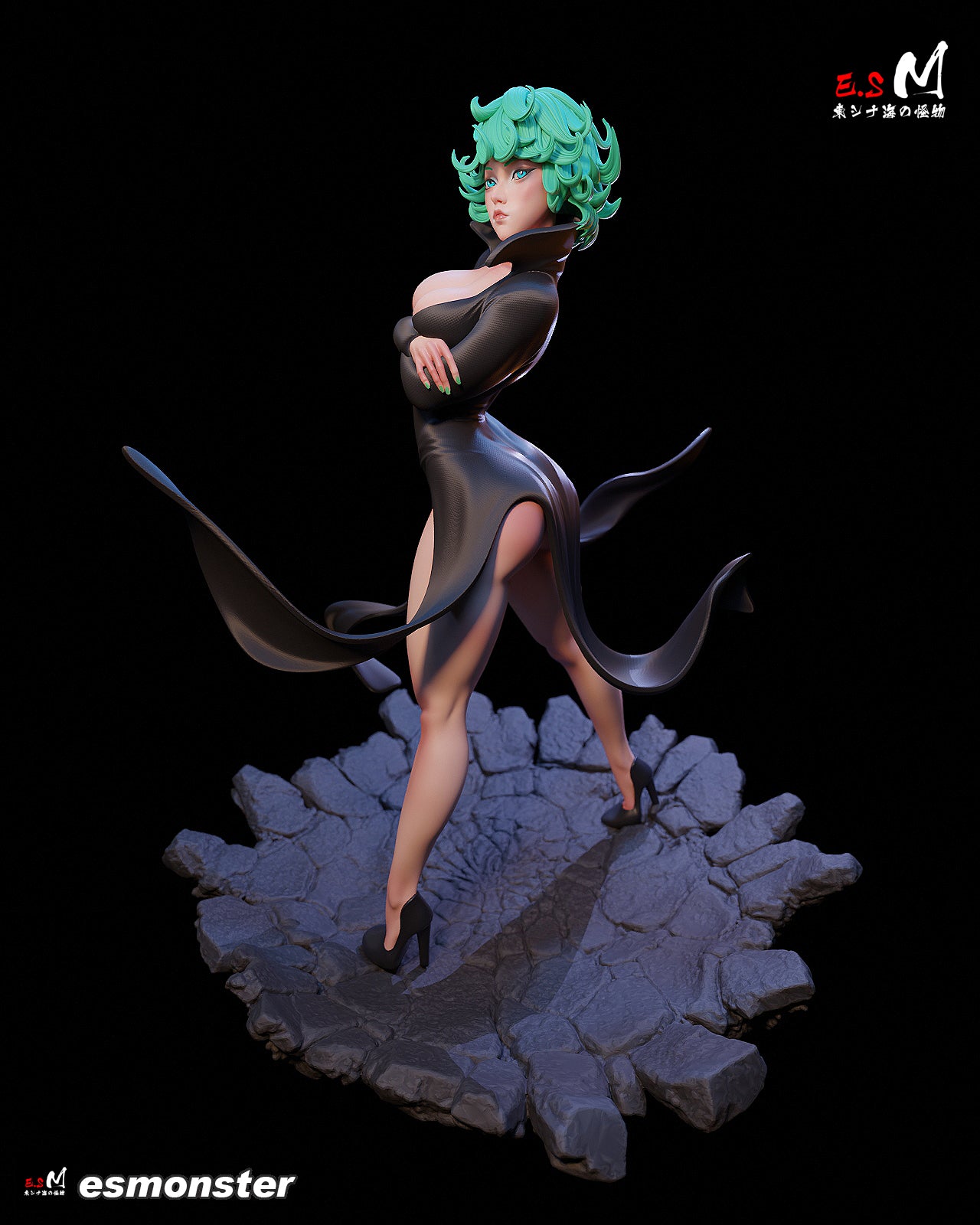 Tornado Statue 3D-Printed Kit