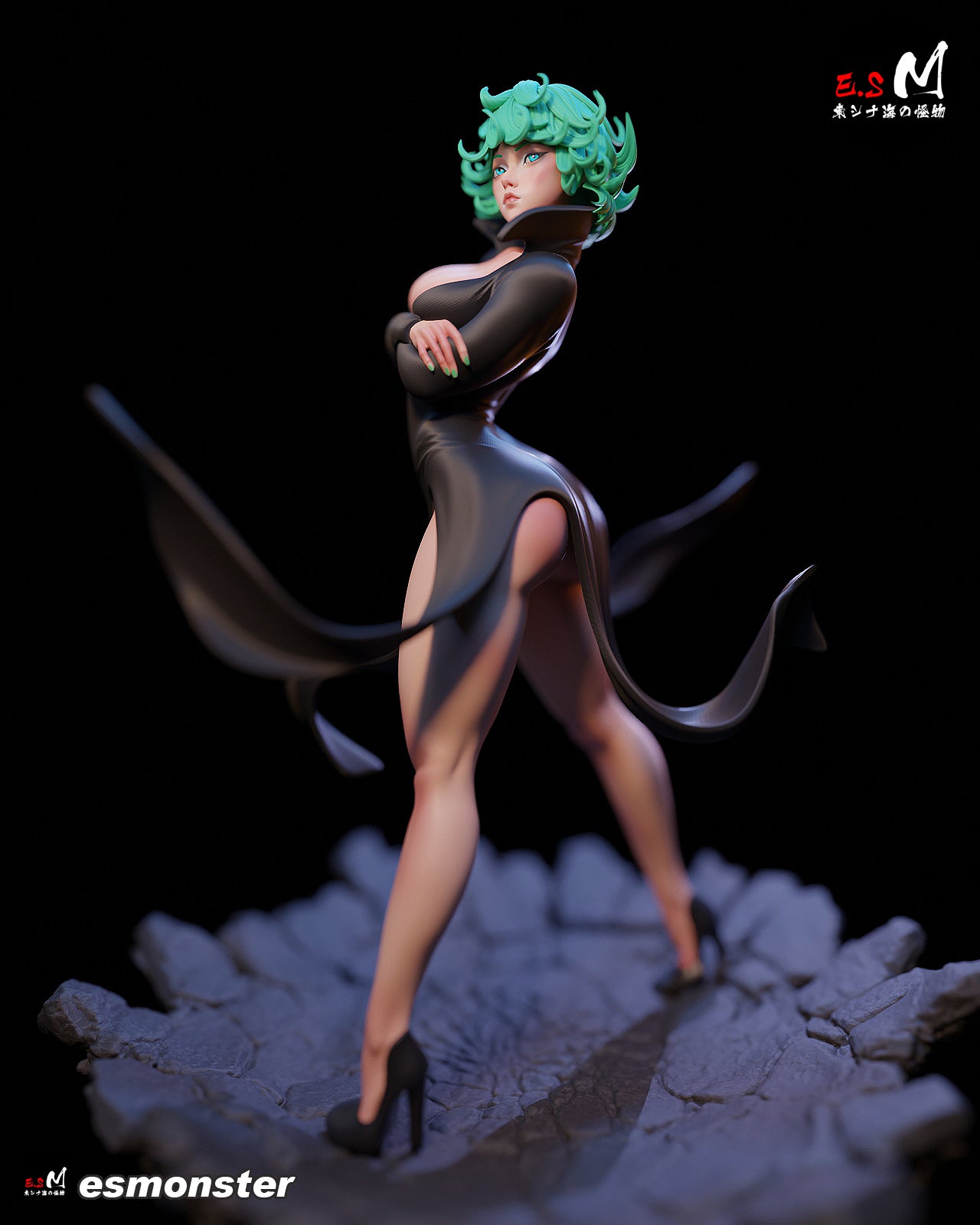 Tornado Statue 3D-Printed Kit