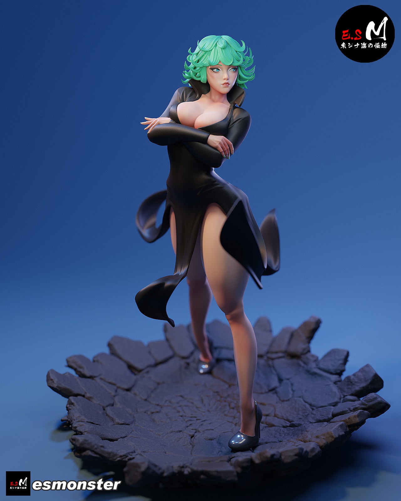Tornado Statue 3D-Printed Kit