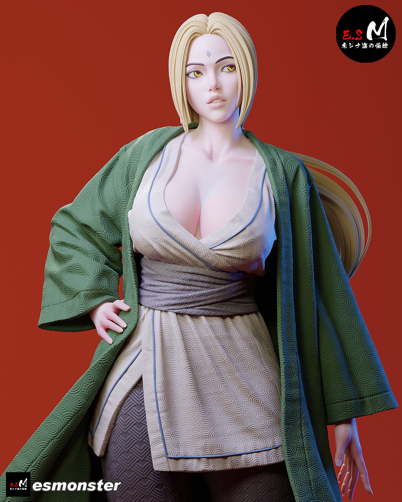 Tsunade Statue