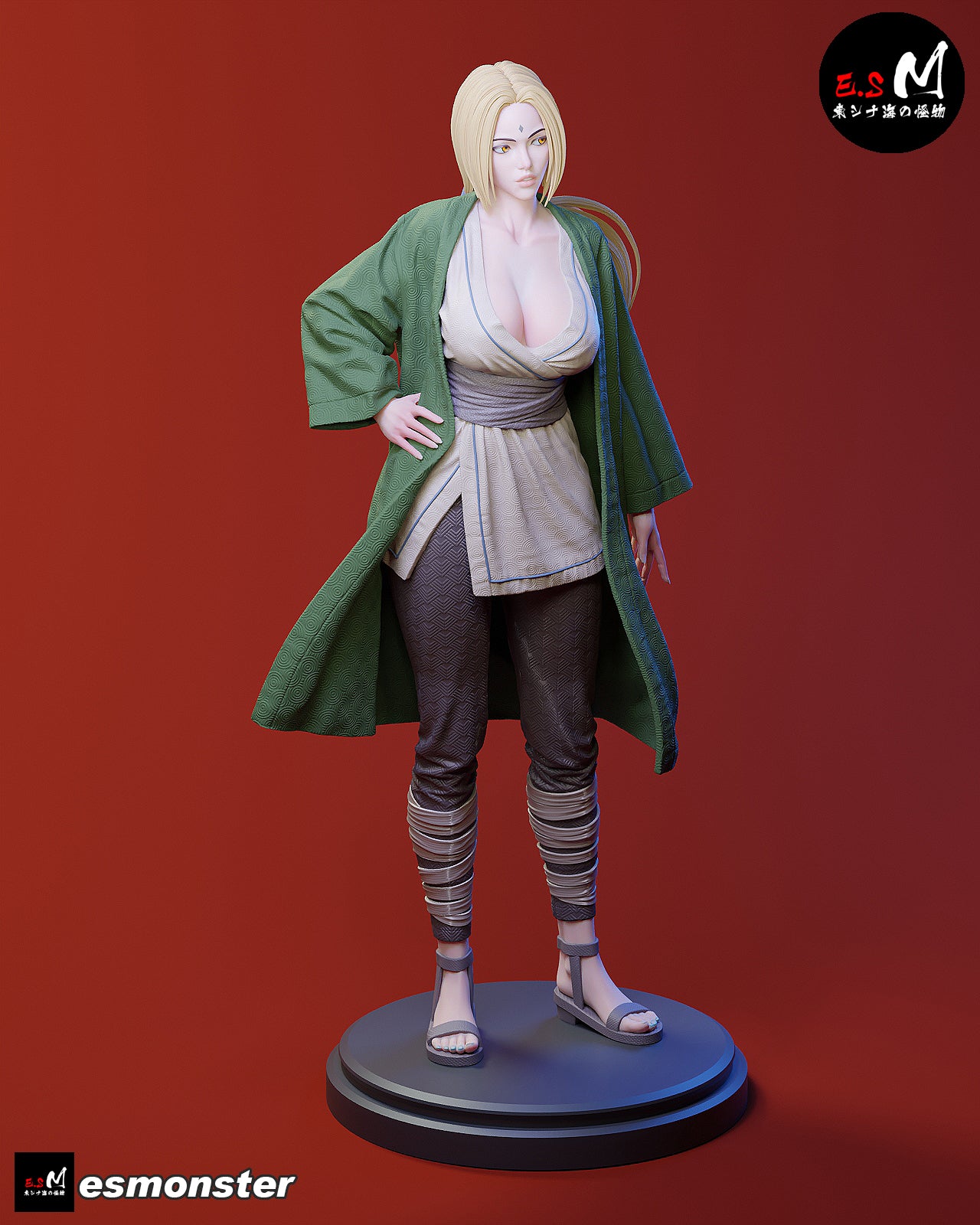 Tsunade Statue