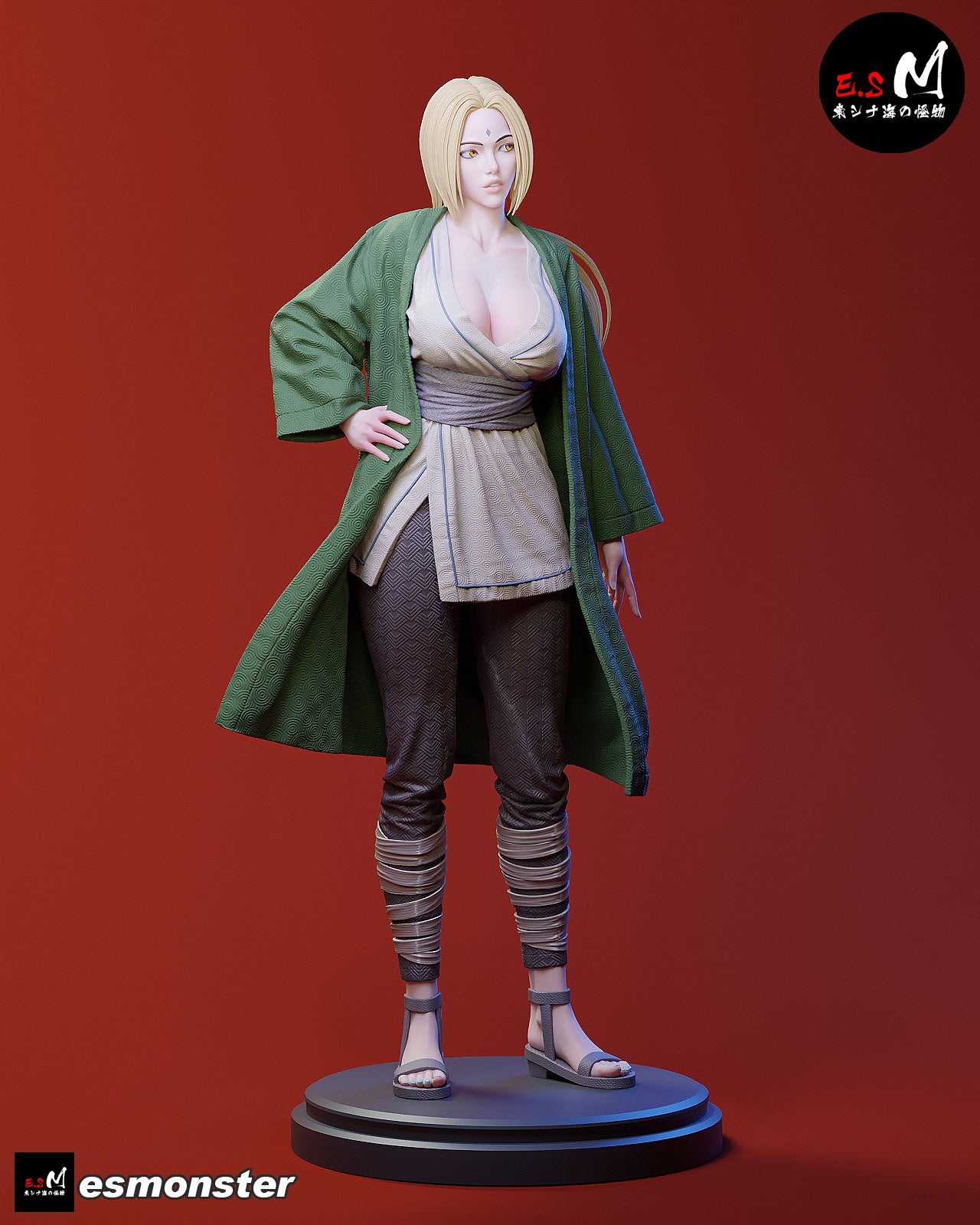 Tsunade Statue