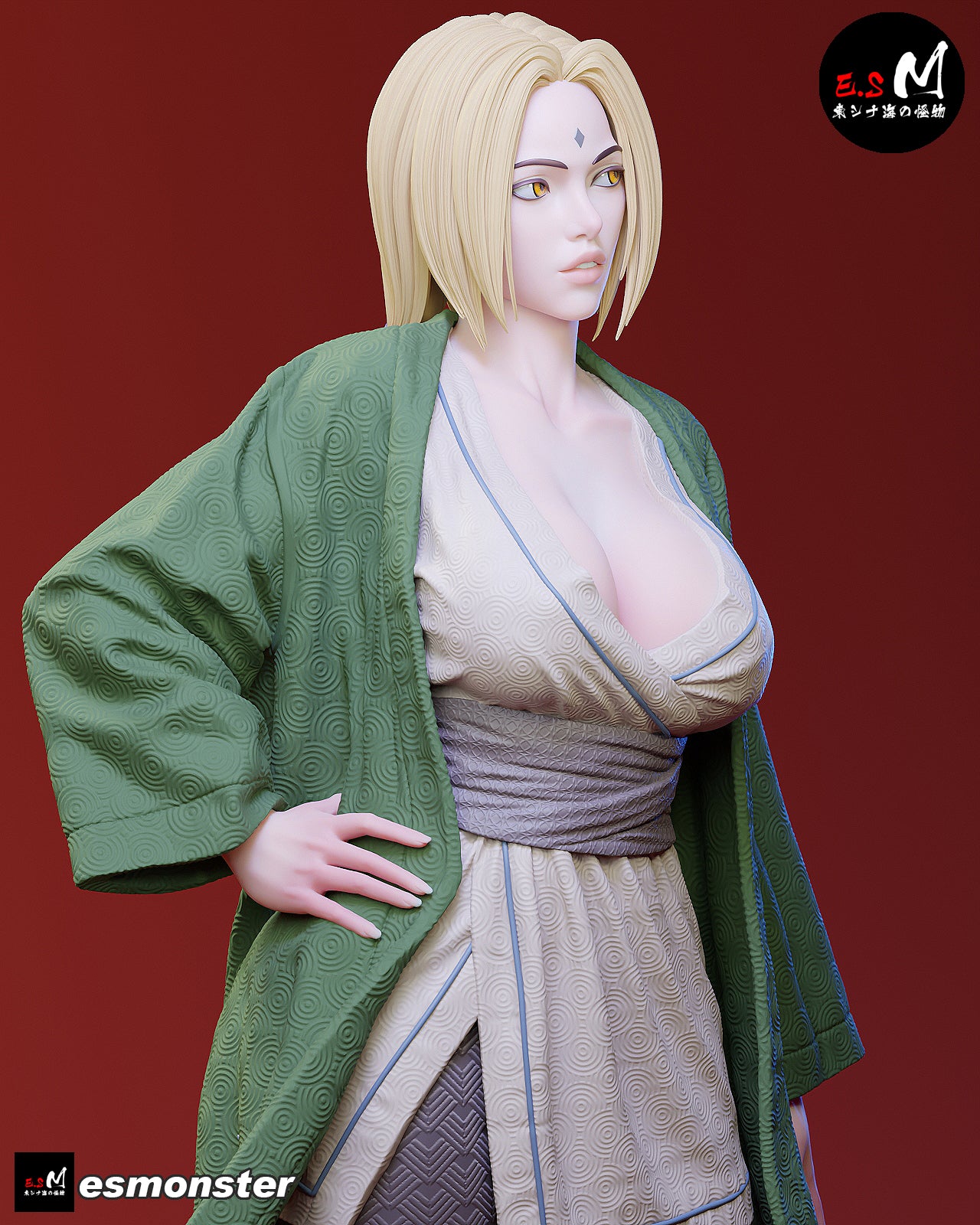 Tsunade Statue