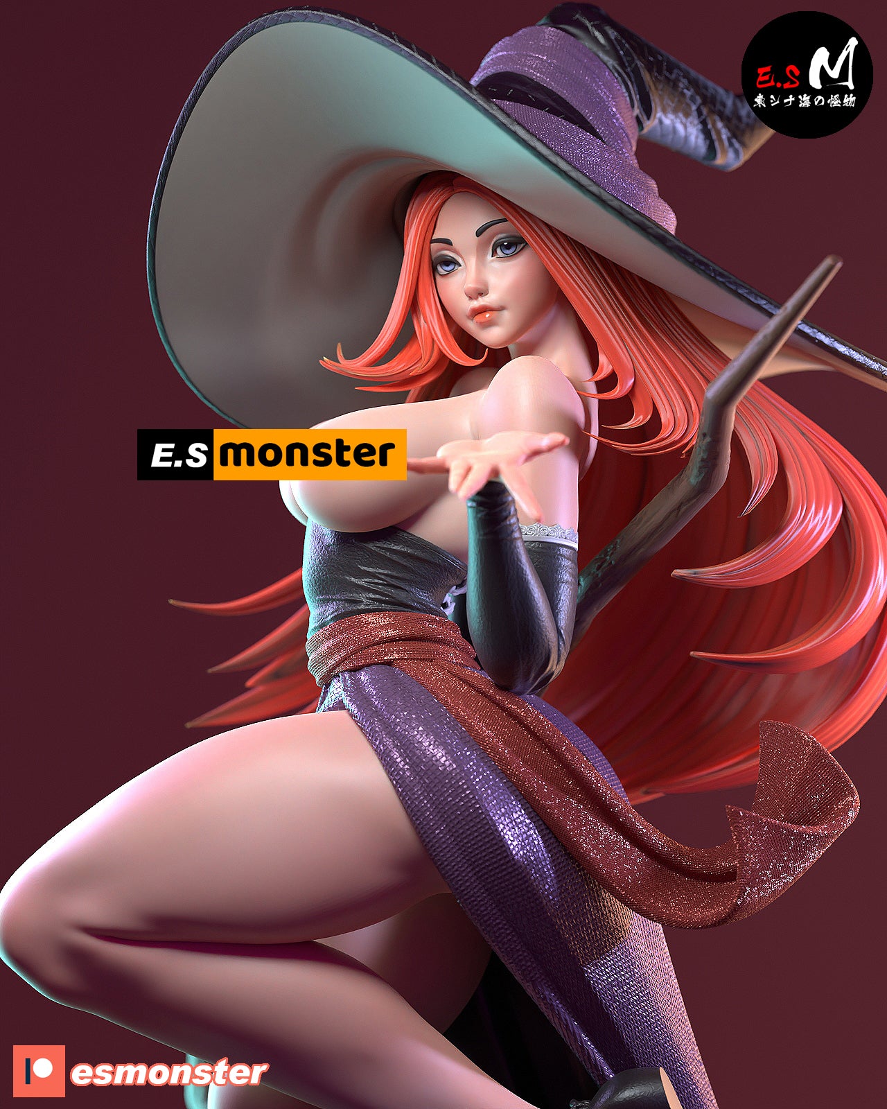Sorceress Statue