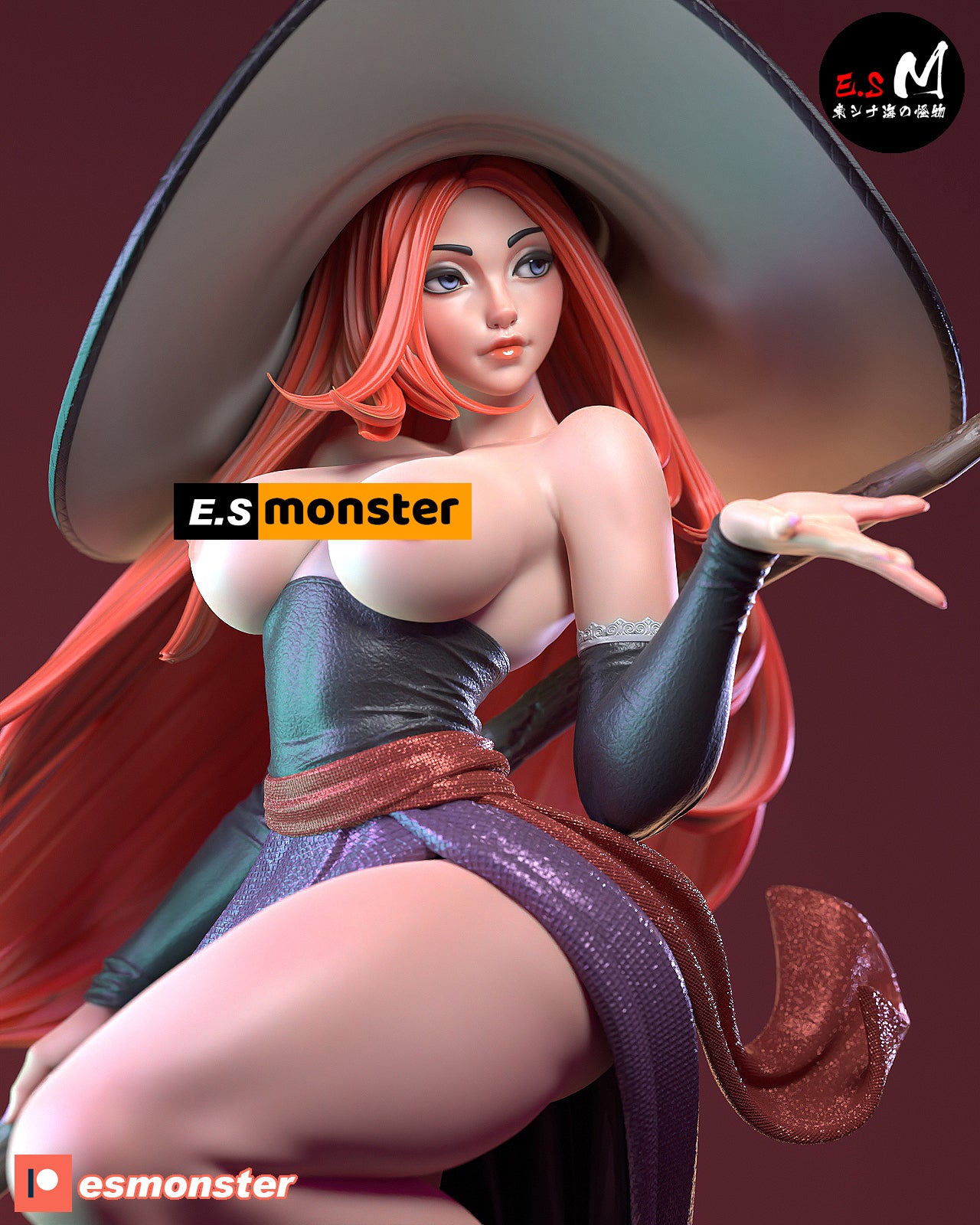 Sorceress Statue