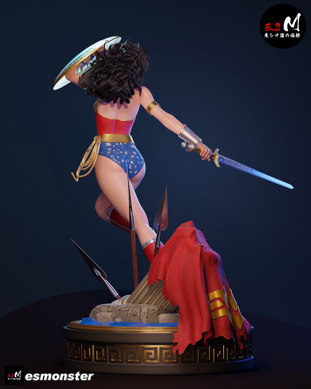 Wonder Woman Statue