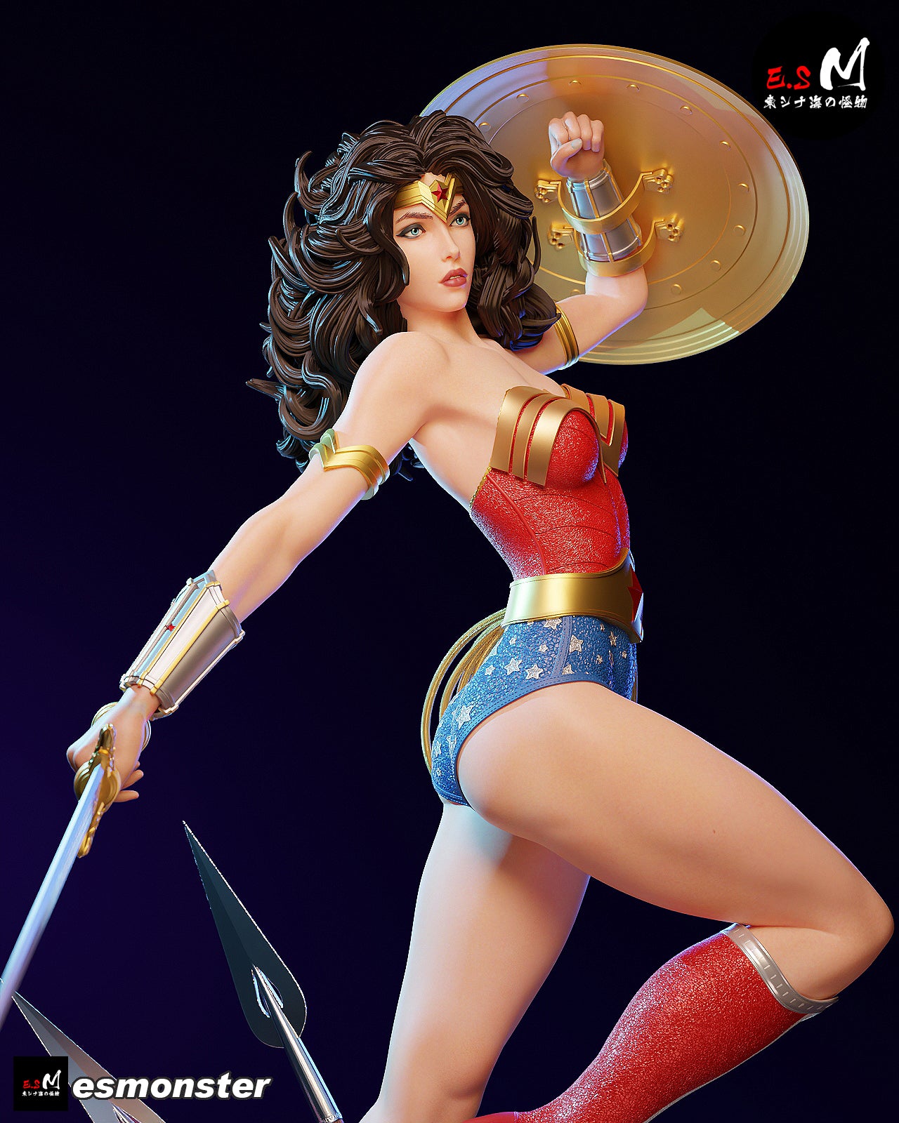 Wonder Woman Statue