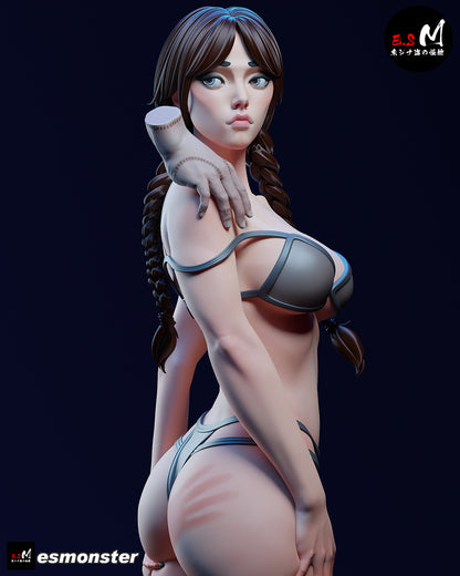 Wednesday Statue