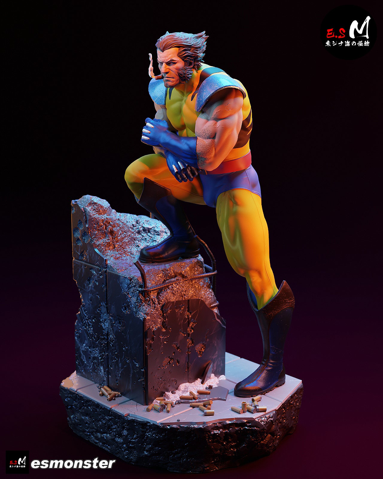 Wolverine Statue