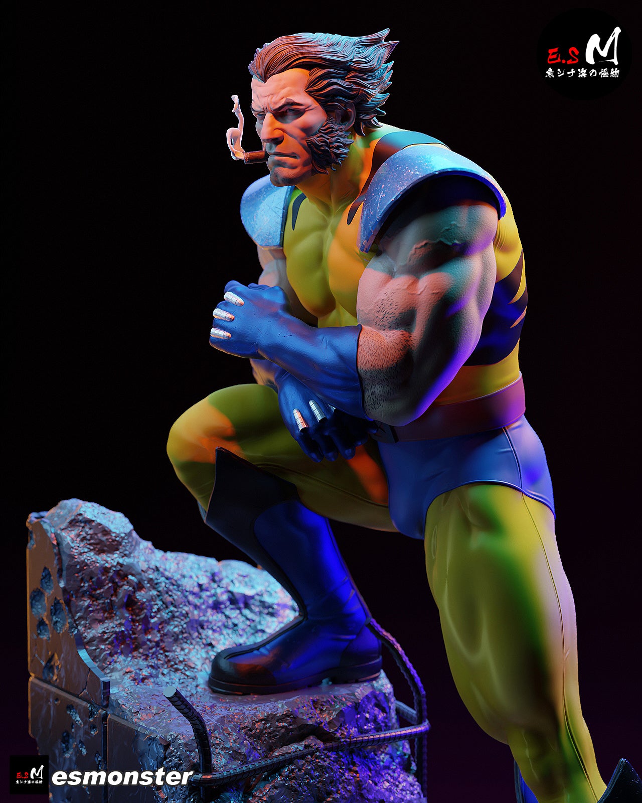 Wolverine Statue